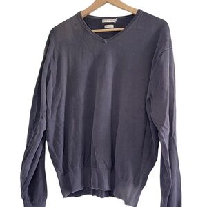 Peter Millar Navy Blue Long Sleeve Sweater